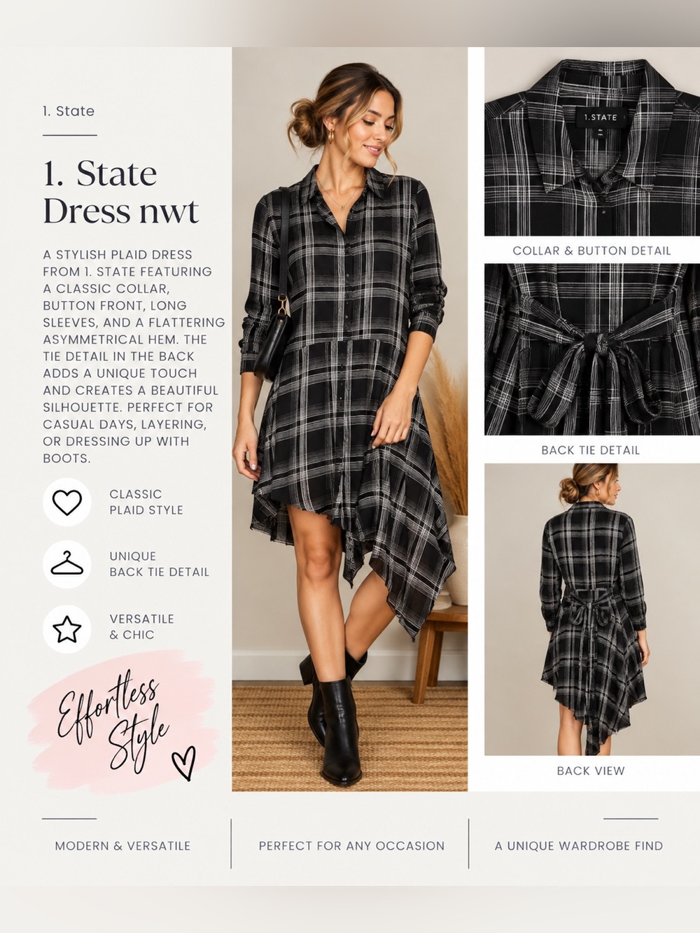 1. State Dress nwt